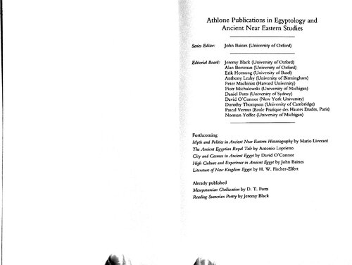 Poetry and Culture in Middle Kingdom Egypt: A Dark Side to Perfection