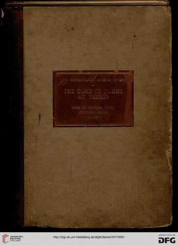 The Tomb of Nakht at Thebes.