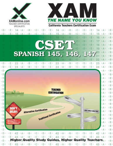 CSET Spanish 145, 146, 147 (XAM CSET)