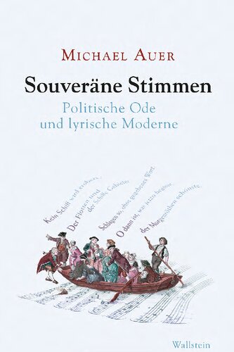 Souveräne Stimmen: Politische Ode und lyrische Moderne