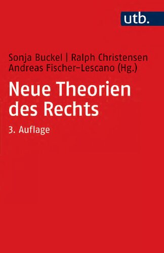 Neue Theorien des Rechts