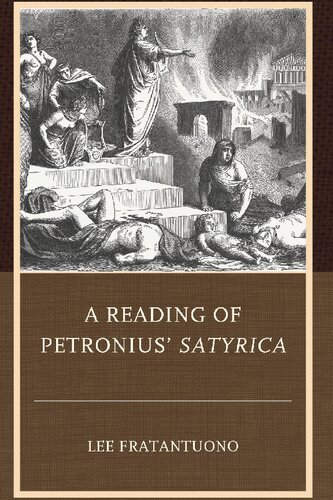 A Reading of Petronius' Satyrica