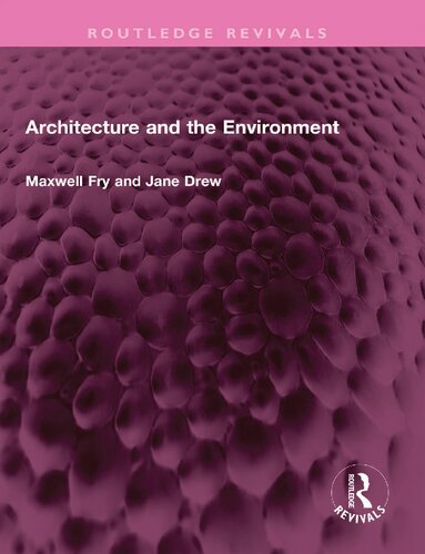 Architecture and the Environment