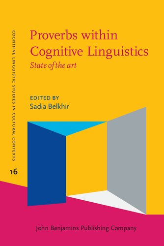 Proverbs Within Cognitive Linguistics: State of the Art