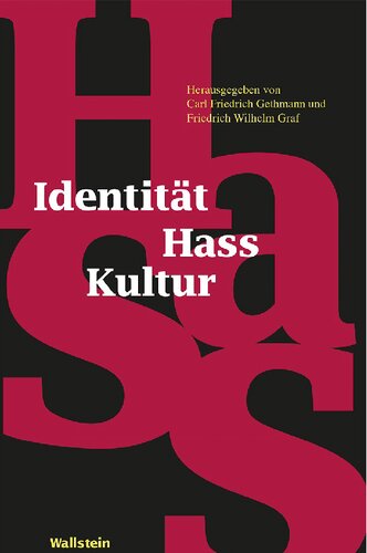 Identität - Hass - Kultur