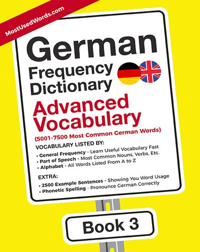 MostUsedWords.com German Frequency Dictionary - Book 3