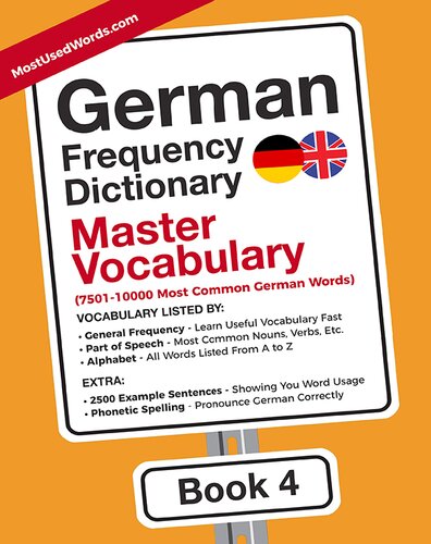 MostUsedWords.com German Frequency Dictionary - Book 4
