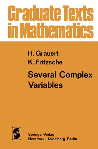 Several Complex Variables
