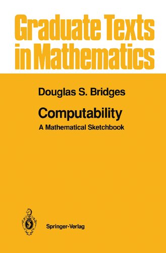 Computability: A Mathematical Sketchbook