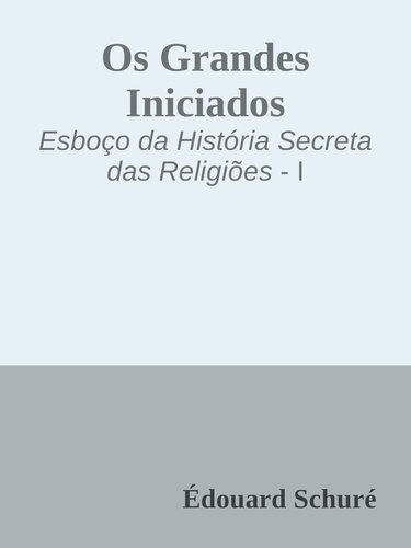 Os Grandes Iniciados