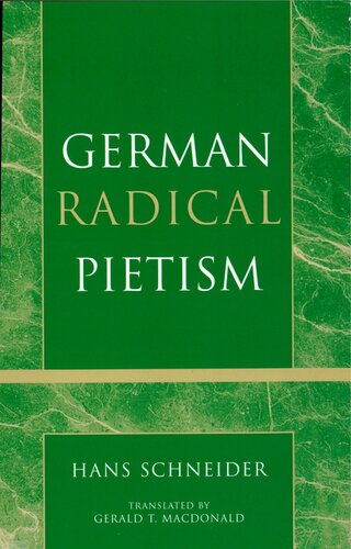 German Radical Pietism