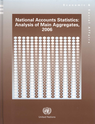 National Accounts Statistics: Analysis of Main Aggregates, 2006