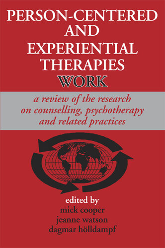 Person-Centred and Experiential Therapies Work