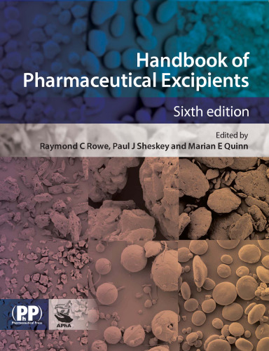 Handbook of pharmaceutical excipients (Rowe, Handbook of Pharmaceutical Excipients)