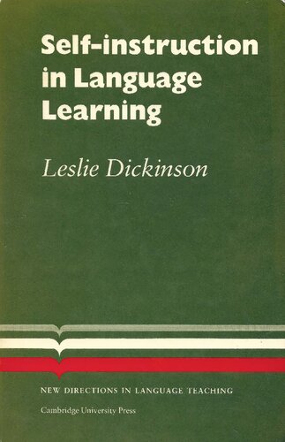 Self-instruction in language learning