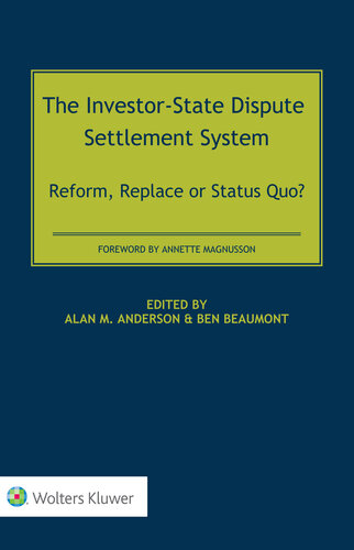 The Investor-State Dispute Settlement System