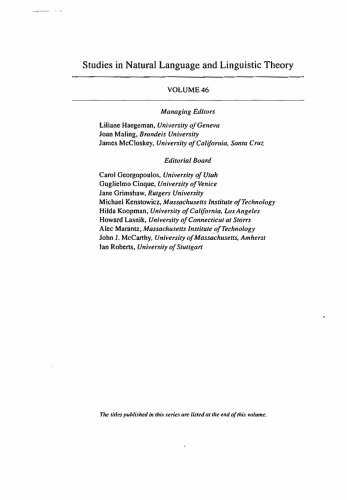 Verb Movement and the Syntax of Kashmiri