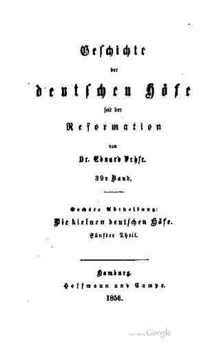 Die kleinen deutschen Höfe