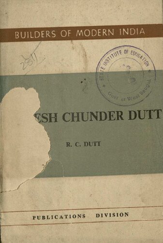 Romesh Chunder Dutt