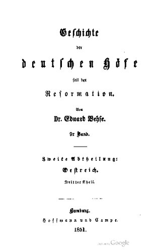 Oestreich [Österreich]