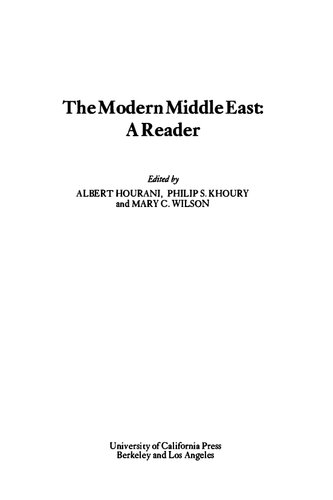 Modern Middle East - Reader