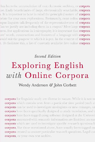 Exploring English with Online Corpora