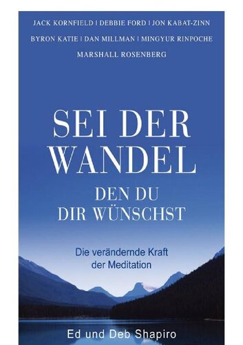 Sei der Wandel den Du dir wünschst: Die verändernde Kraft der Meditation