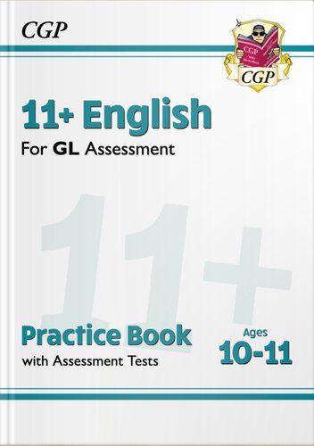 New 11+ GL 10-Minute Tests: English - Ages 10-11 Book 1 (with Online Edition) (CGP 11+ GL)