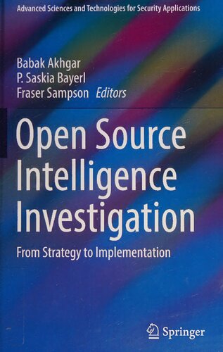 Open Source Intelligence Investigation: From Strategy to Implementation