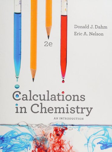 Calculations in chemistry : an introduction