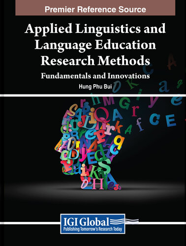 Applied Linguistics and Language Education Research Methods: Fundamentals and Innovations