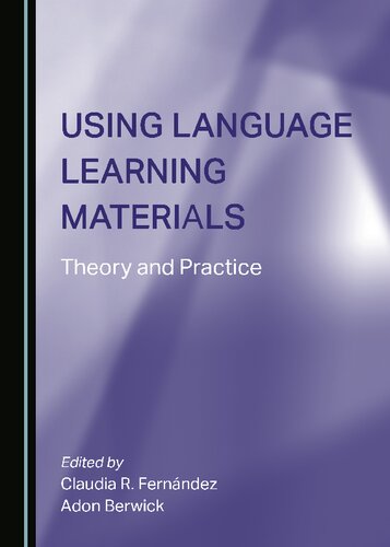 Using Language Learning Materials: Theory and Practice