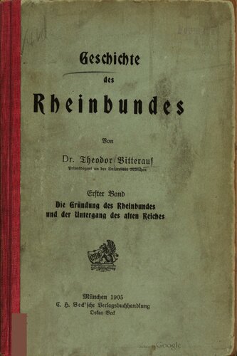 Geschichte des Rheinbundes
