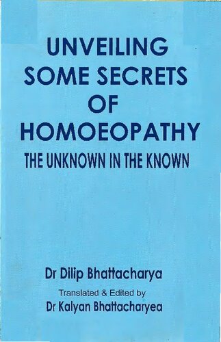 Unveiling Some Secrets of Homoeopathy