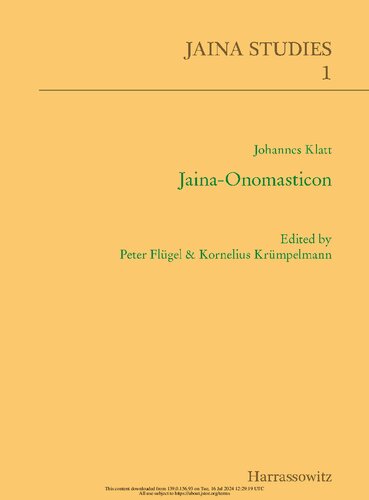 Jaina-Onomasticon