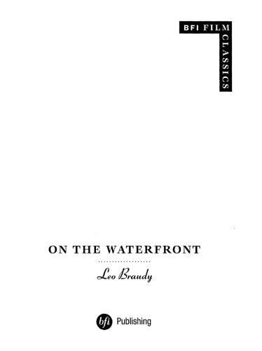 On the Waterfront (BFI Film Classics)