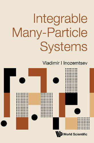 Integrable Many-particle Systems