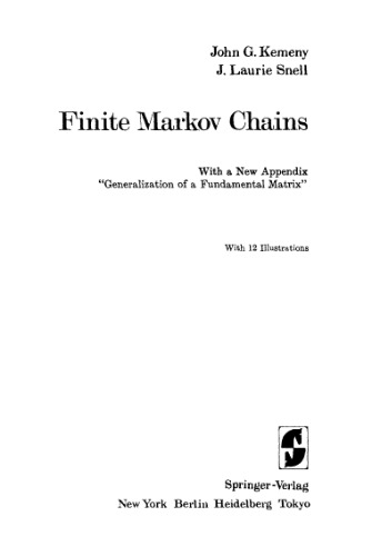 Finite Markov Chains