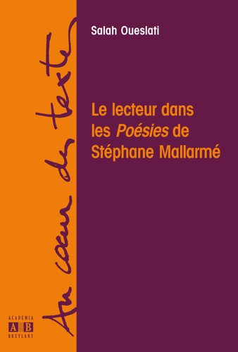 Le lecteur dans les Poésies de Stéphane Mallarmé