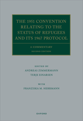 The 1951 Convention Relating to the Status of Refugees and Its 1967 Protocol 2e