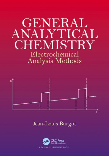 General Analytical Chemistry. Electrochemical Analysis Methods