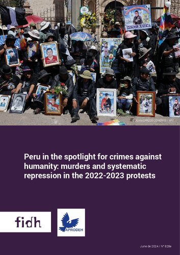 Peru in the spotlight for crimes against humanity: murders and systematic repression in the 2022-2023 protests