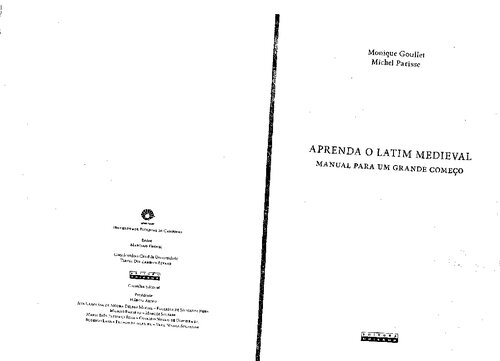 Aprenda o Latim Medieval