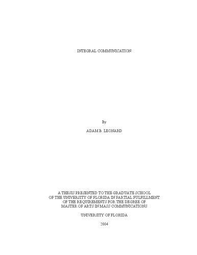 integral communication