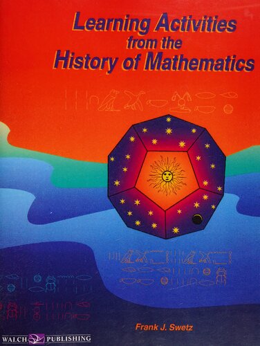 Learning Activities from the History of Mathematics