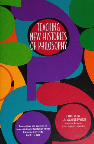 Teaching New Histories of Philosophy