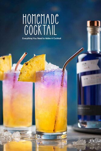Homemade Cocktail: Everything You Need to Make A Cocktail: DIY Cocktail Making for Beginners
