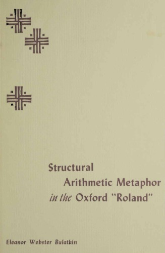 Structural arithmetic metaphor in the Oxford 'Roland'