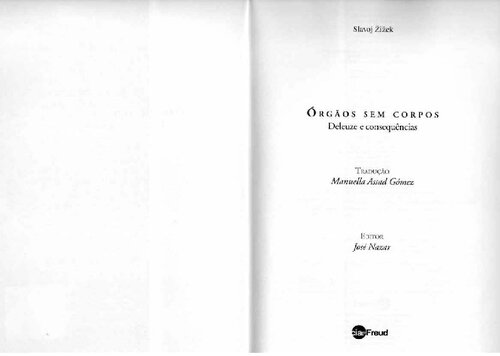Órgãos sem Corpos - Deleuze e Consequências