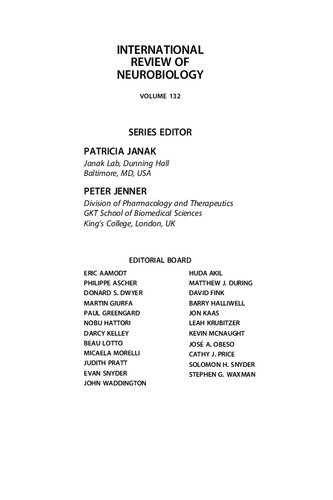 Parkinson's Disease (Volume 132) (International Review of Neurobiology, Volume 132)